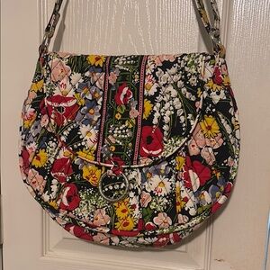 Vera Bradley Poppy Collection Floral Purse